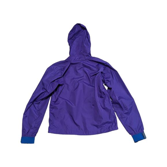 Vintage 80s Patagonia Kayak Paddling Jacket Pullover Hooded Purple Neoprene XS - Picture 2 of 7